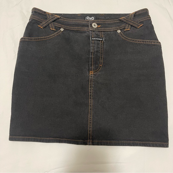 DOLCE & GABBANA Y2K denim skirt 28/ 42